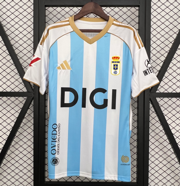 2025-26 Real Oviedo Third Soccer Jersey Shirt